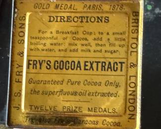 Fry's Cocoa Extract Tin. Photo 2 of 2. 