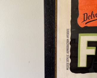 Original Fap' Anis Advertising Poster. Measures 64" x 48"; 68" x 52" Overall. Photo 3 of 3. 