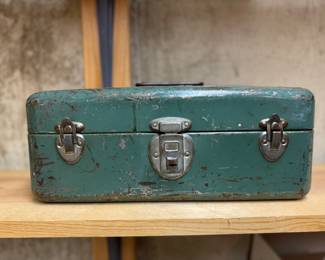 Metal Tool Box. 