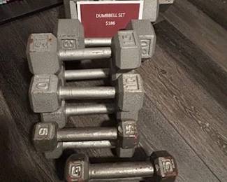 Dumbell set