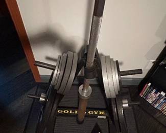 Weights and rack