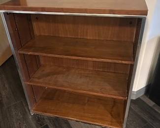 3 shelf solid wood bookcase
