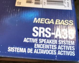 SRS-A35 mega bass speaker system