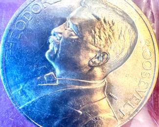 Theodore Roosevelt Bronze Medal – Mount Rushmore Presidential Medal, U.S. Mint Issue
