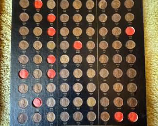 Antique Lincoln Cent Collector Folder – Whitman Publishing Racine Wisconsin