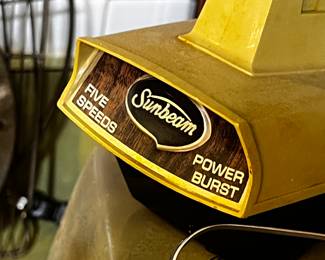 Sunbeam Power burst Five speeds blender