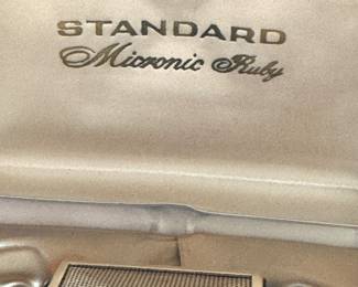 Standard Radio Corporation Micronic Ruby radio