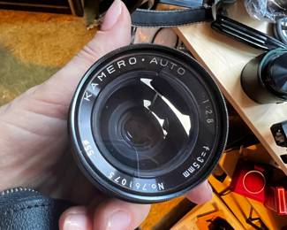 Kamero auto lenses