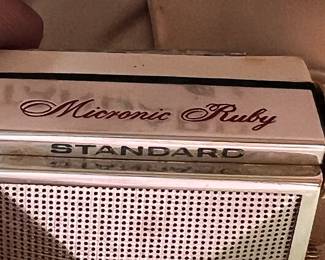 Standard Radio Corporation Micronic Ruby radio
