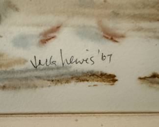 Watercolor - Jack Lewis '67