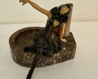Art Deco Pierrotte Sculpture