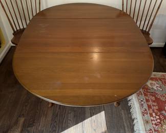 Drop Leaf Oval Dining. Table
