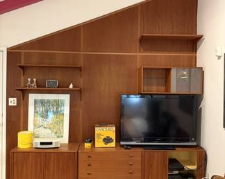 Poul Cadovius Mid-Century Modern wall unit