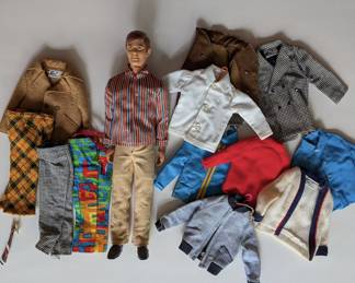 Vintage Ken Doll, Clothes & Accessories