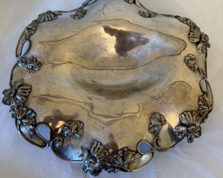 Antique Silver plate Fruit Bowl
