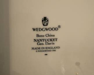 Wedgwood "Nantucket Basket" China Set