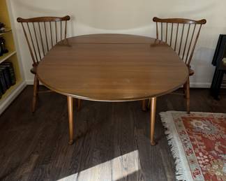 Drop Leaf Oval Dining. Table