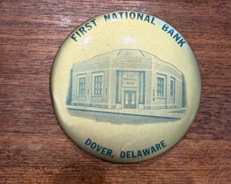 Vintage Dover Delaware Advertising Mirror
