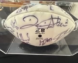Autographed Eagles Football - Donovan McNabb & More!