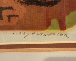 MCM Lithograph - Libby Altwerger