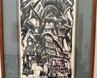 MCM Lithograph - Jak Kovatch