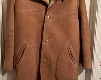 Vintage Abercrombie & Fitch Shearling Coat