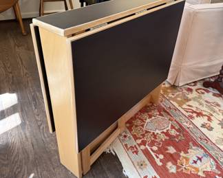 Modern "Skinny" Drop Leaf Table