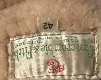 Vintage Abercrombie & Fitch Shearling Coat