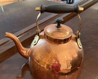 HEAVY Copper Tea Kettle