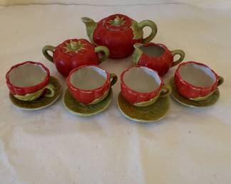 Miniature Tomato Tea Set - Japan
