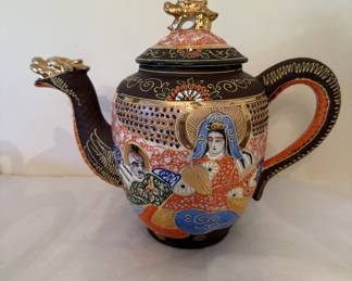 Vintage Dragonware Tea Set
