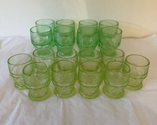 Vintage Fenton "Georgian" Glassware