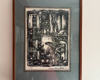 MCM Lithograph - Jak Kovatch