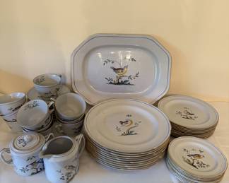 Spode "Queen's Bird" China Set