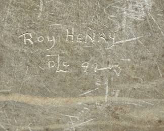 Stone Sculpture by Roy Henry