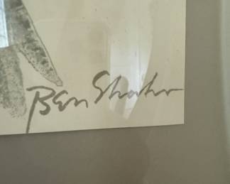 Ben Shahn Lithograph