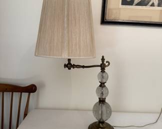 Vintage Stacked Glass Bubble Balls Lamp
