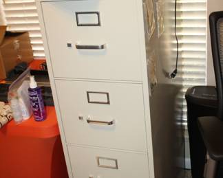 4-drawer file cabinet