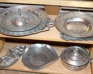 vintage hammered aluminum