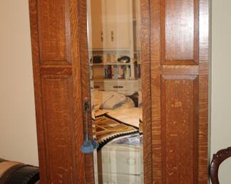 oak armoire