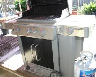 Weber propane grill