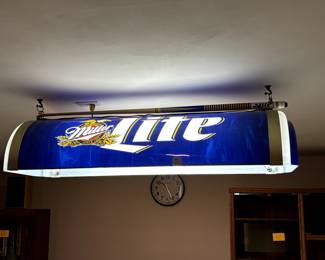 Miller Lite bar lamp