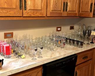 Kitchen glassware