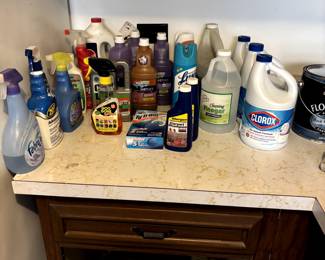 Cleaning supplies