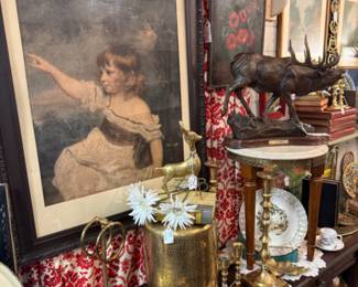 Framed art, brass of all kinds