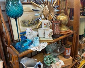 MCM clock, lamp and more