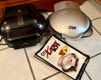George Forman Grill and GT XPress 101 Meal, Snack and Dessert Maker 