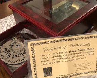 Thomas Pacconi Classics Music Box with Discs