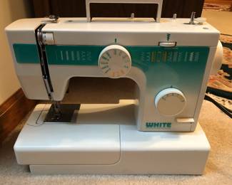 White Sewing Machine