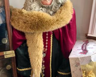 Large Holiday Santa Decor